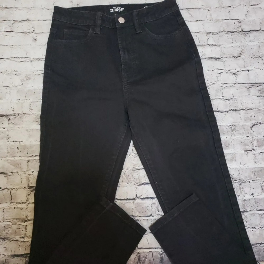 Kate Spade Saturday Night Black Skinny Jeans Size 26